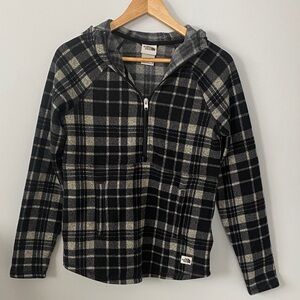 The North Face Plaid Jacket - Black and Gray